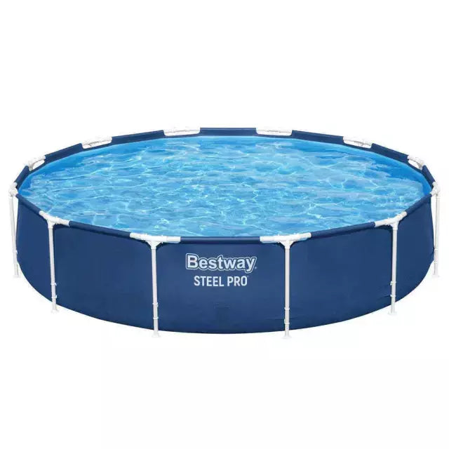 Piscina Bestway Redonda Steel Pro con filtro 3.66MX76Cm Azul